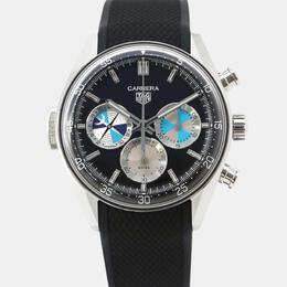 Tag Heuer Black Stainless Steel Carrera CBS2014.FT6293 Automatic Men's Wristwatch 42 mm 1087767