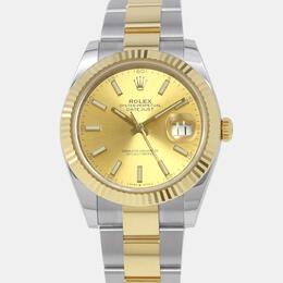 Rolex Datejust 126333 - Stainless Steel and Yellow Gold Automatic Mens Watch