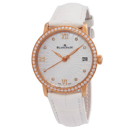 Blancpain Villeret Automatic Ladies Watch 6604-2944-55a