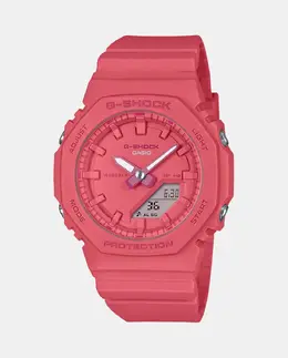 GMA-P2100-4AER Часы Tone on Tone из экологически чистой красной смолы Casio, красный 1010642725302 | rojo