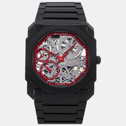 Bulgari Skeleton Ceramic Octo Finissimo 103527 Manual Winding Men's Wristwatch 40 mm 1086137