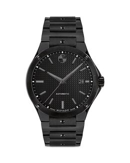 Мовадо Автоматические часы, 41 мм Movado, черный 4877520 | black