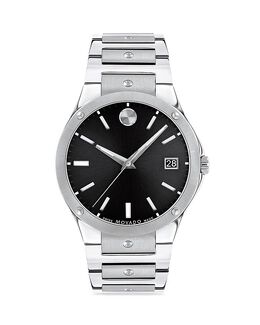Часы Movado SE, 41 мм, черный 3830442 | black