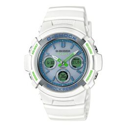 Часы Casio G-Shock Analog-Digital 'White', белый awg-m100swg-7apr | white
