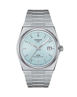 Часы Tissot PRX Powermatic 80, 40 мм, синий 4707064 | blue/silver