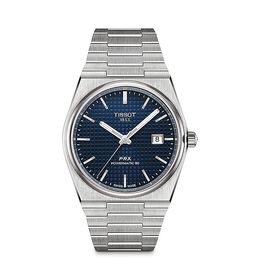 Часы Tissot PRX Powermatic 80, 40 мм, синий 4410624 | blue/silver