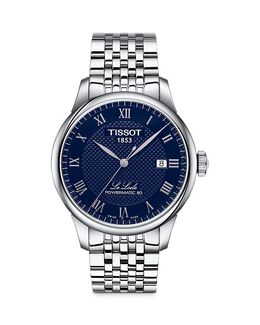 Часы Tissot Le Locle, 39,3 мм, синий 4249475 | blue/silver