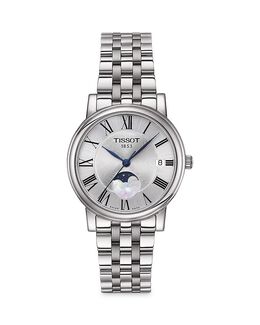 Часы Tissot Carson, 32 мм, серебряный 4249481 | silver/silver