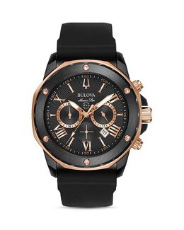 Часы Bulova Marine, 44 мм, черный 2712308 | black