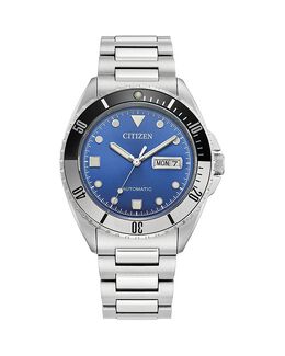 Роскошные часы Citizen Sport, 42 мм, синий 5051589 | blue/silver