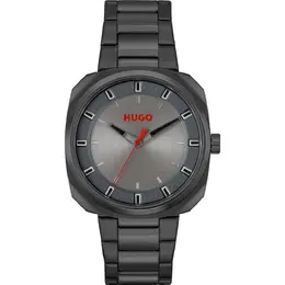 Hugo Boss Gray Stainless Steel Watch hu1530311ac