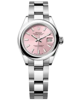 Rolex Lady-Datejust 28 Automatic Pink Dial Steel Women's Watch Model M279160-0002