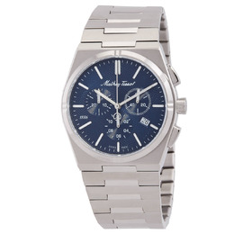 Mathey-Tissot Zeus Chronograph Quartz Blue Dial Mens Watch h118chabu