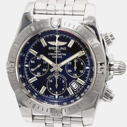 Breitling Chronomat Stainless Steel Black AB0115 Auto Men's Watch, 44mm