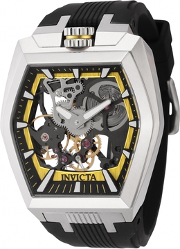 Invicta Akula Hand-Wind 44017 Black Dial Mens Watch