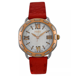 Fendi Selleria Quartz White Dial Ladies Watch f8302345h0