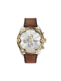 Diesel Spiked 49mm Watch Model 28059206 - Silver Tone