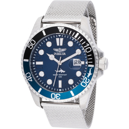 47173 Invicta Pro Diver Mens Watch Blue Dial Batman Bezel