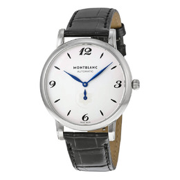 Montblanc Star Classique Mens Watch White Dial 107073
