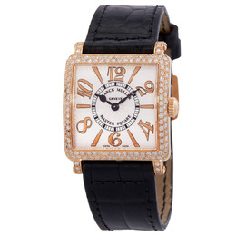 Franck Muller Master Square Quartz Diamond Ladies Watch 6002 S QZ 6/6 D REL