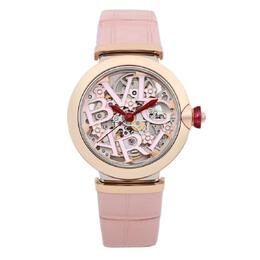 Pre-owned Bulgari Lucea Sakura Automatic Pink Dial Ladies Watch 103108