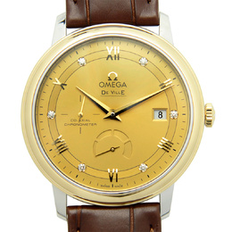 Omega De Ville Prestige Chronometer Diamond Watch 424.23.40.21.58.001