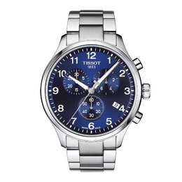 Часы Tissot Chrono XL Classic T1166171104701, нержавеющая сталь/синий t116.617.11.047.01 | regular watch box