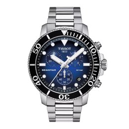 Часы Tissot Seastar 1000 Chronograph T1204171104101 t120.417.11.041.01 | regular watch box