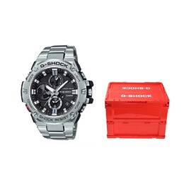 Часы Casio G-Steel GST-B100D-1A + защитный кейс gst-b100d-1aprt | comes with folding storage box