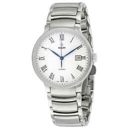 Rado Centrix Automatic White Dial Mens Stainless Steel Watch R30939013