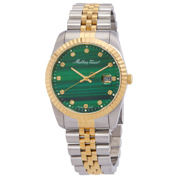 Mathey-Tissot Mathy II Quartz Green Dial Ladies Watch h710bsv
