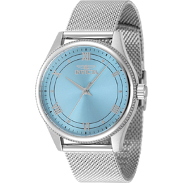 Invicta Celestial Quartz Light Blue Dial Ladies Watch, Model: 48487