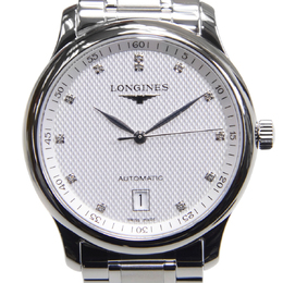 Longines Master Collection Diamond Silver-tone Dial Mens Watch l2.628.4.77.6