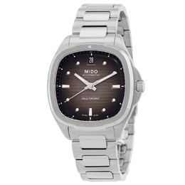 Mido Multifort TV Automatic Black Dial Ladies Watch M0493071108100