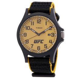 Timex TW2V62200JT Mens UFC Apex Quartz Yellow Dial Watch