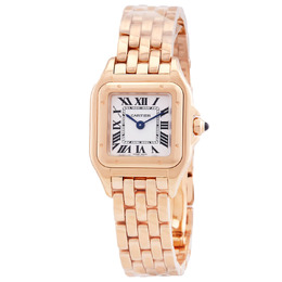 Cartier Panthere Small Size Quartz White Dial Ladies Watch wgpn0049