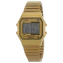 Timex T80 Alarm Quartz Digital Unisex Watch TW2W68100VQ