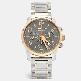 Montblanc TimeWalker 107321 Men's Wristwatch, Rose Gold Stainless Steel