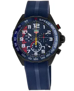 Tag Heuer Formula 1 Quartz Chronograph X Oracle Red Bull Racing Limited Edition Rubber Strap Men's Watch CAZ101AZ.FT8090 caz101azft8090