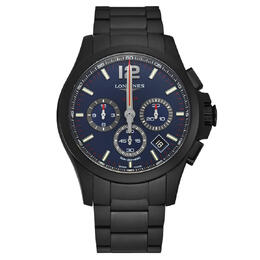 Longines Conquest V.H.P. Chronograph Blue Dial Mens Watch l37272966