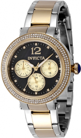 Invicta Bolt Quartz Crystal 37mm Ladies Watch Model 48115