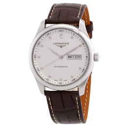 Longines Master Automatic Diamond Mens Watch L2.755.4.77.3