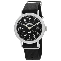 Timex Weekender Quartz Black Dial Unisex Watch TW2W85700