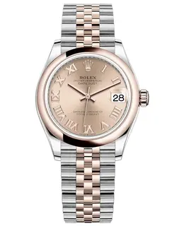Authentic Rolex Datejust 31 Rose Roman Dial M278241-0006