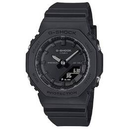 Casio G-Shock gma-p2100bb-1adr Ladies Watch, Black Resin