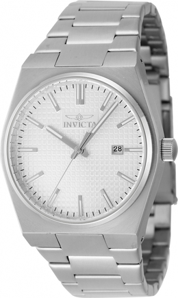 Invicta Speedway Zager Exclusive Mens Watch 48393 Silver Dial Quartz Analog
