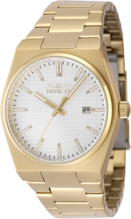 Invicta 48400 Speedway Zager Exclusive Mens Quartz Watch Silver Dial