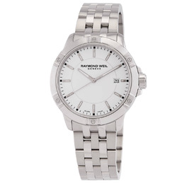 Raymond Weil Tango Quartz White Dial Men 8160-ST-30041