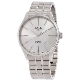 Ball Trainmaster Legend Automatic Silver Dial Watch NM9080D-S1J-SL