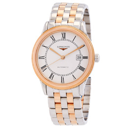 Longines Flagship Automatic White Dial Watch l4.984.3.91.7
